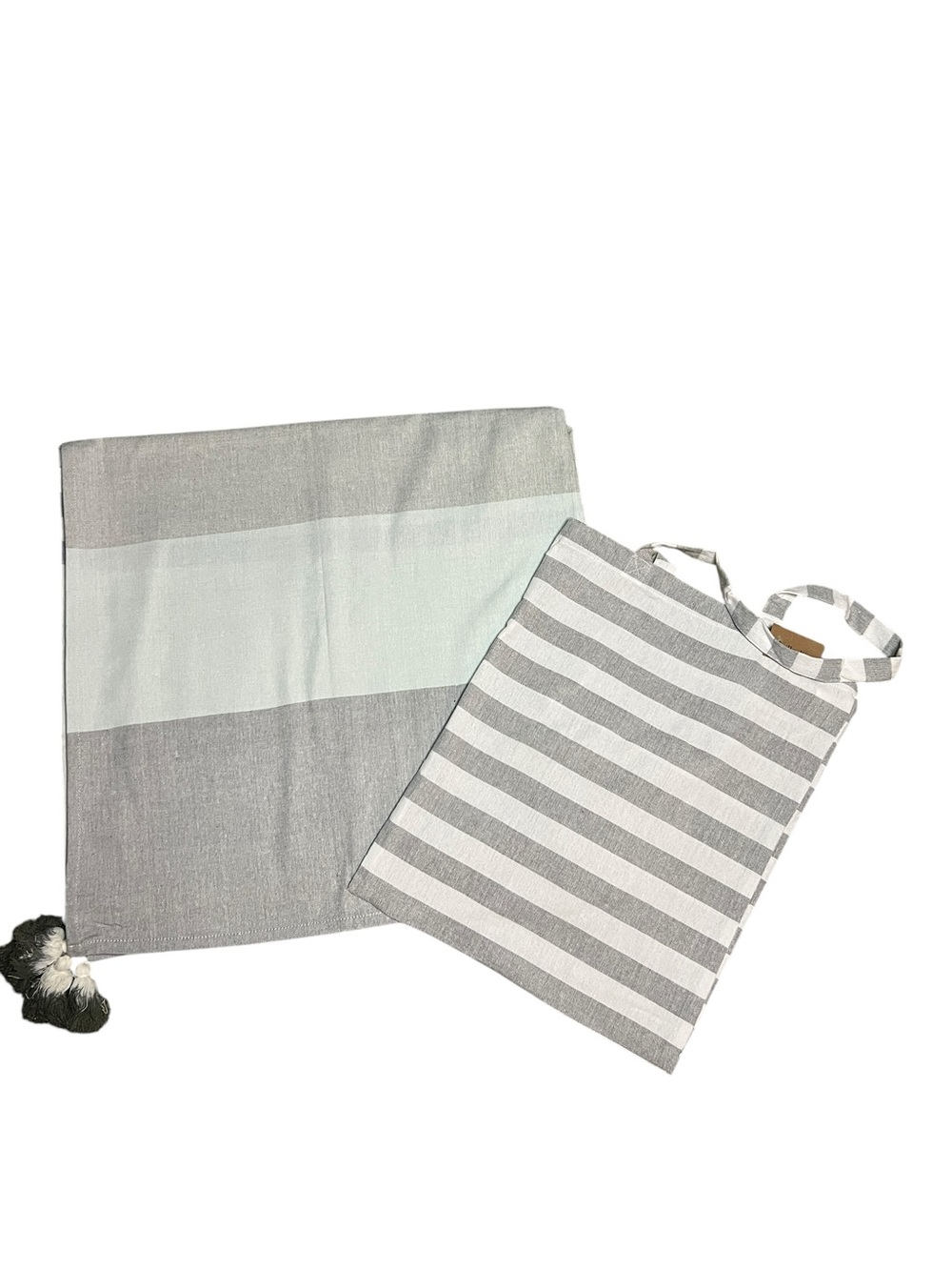 Folkulture Turkish Beach Towel 40 x 72 inch with Tote Bag NWT